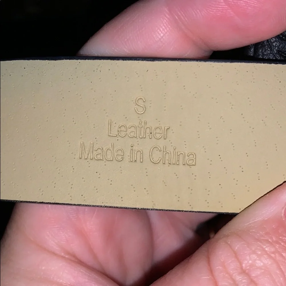 Stone Mountain USA belt w/ attached purse